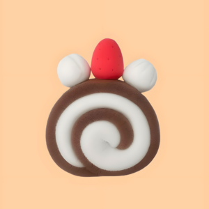 Chocolate swiss roll